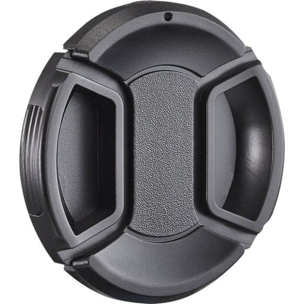 Insignia - 52mm Lens Cap - Black Model: NS-LC52-C